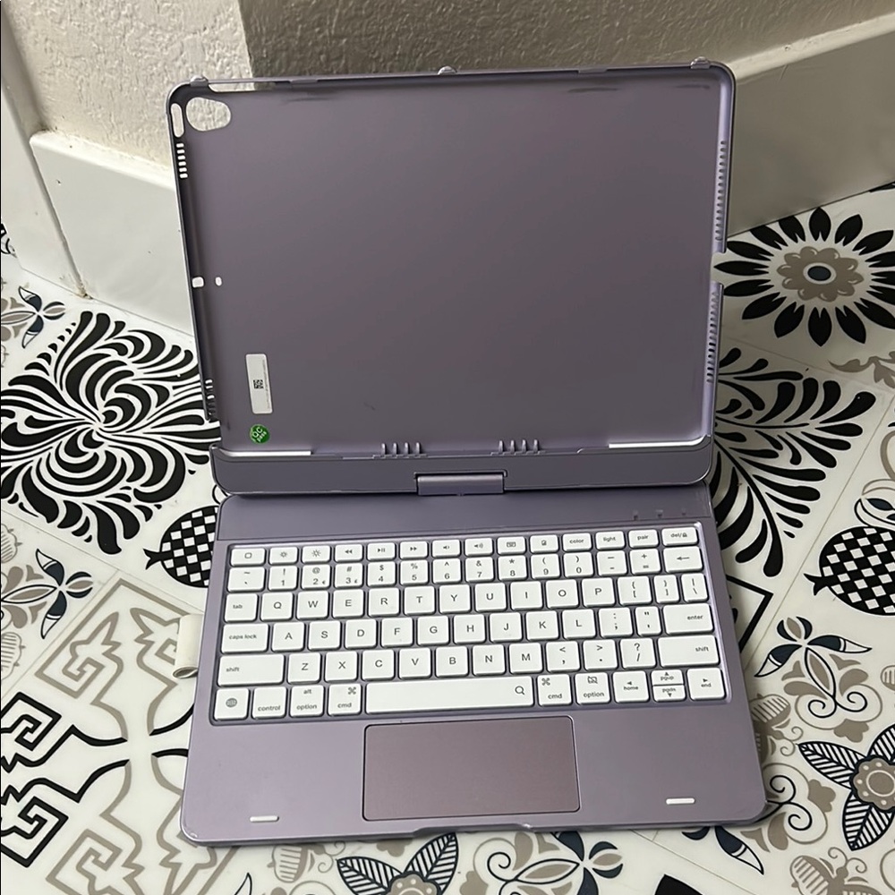Purple Keyboard Case for iPad